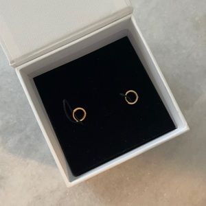 Mejuri Mini Hoop Earrings